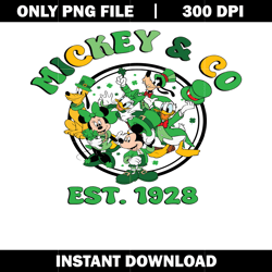 patrick day png, Mickey mouse friends png, disney vacation png, logo design png, digital file png, Instant download