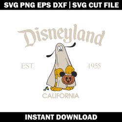 Disneyland pluto ghost svg, halloween svg, Disney halloween svg, logo shirt svg, digital file svg, Instant download.