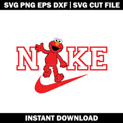 Nike Elmo svg, Elmo svg, logo nike svg, logo design svg, digital file svg, Instant download.
