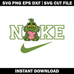 Grinch nike svg, Grinch svg, Logo Brand svg, cartoon svg, Nike svg, logo design svg, digital download.