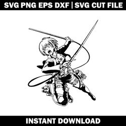 Anime Armin Arlert svg, anime svg, logo shirt svg, logo design svg, Digital file, Instant download.