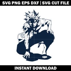 Natsu Dragneel Svg, Fairy Tail anime Svg, Anime svg, logo shirt svg, logo design svg, Digital file, Instant download.