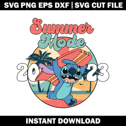 Retro Summer Mode Svg, Summer Trip svg, Disney vacation svg, logo design svg, Digital file, Instant download.