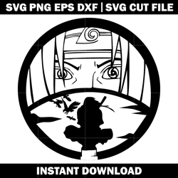 Silhouette illustration of anime svg, anime svg, logo shirt svg, logo design svg, Digital file, Instant download.