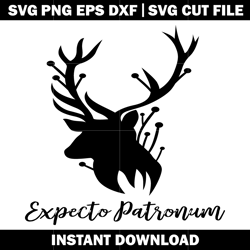 Expecto Patronum Expecto Harry Potter svg, movie svg, logo shirt svg, logo design svg, Digital file, Instant download.