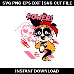 Blossom Powerpuff girls svg, The Powerpuff Girls Svg, Cartoon svg, logo shirt svg, digital file svg, Instant download.