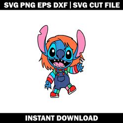 Halloween Stitch Chucky Good Guy svg, Horror svg, Halloween svg, logo shirt svg, digital file svg, Instant download.
