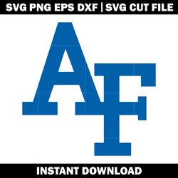 Air Force Falcons logo Svg, Ncaa png, Logo Sport svg, logo shirt svg, digital file svg, Instant download.
