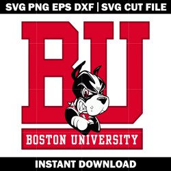 Terriers de Boston logo Svg, Ncaa png, Logo Sport svg, logo shirt svg, digital file svg, Instant download.