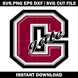 Colgate University logo Svg, Ncaa png, Logo Sport svg, logo shirt svg, digital file svg, Instant download.