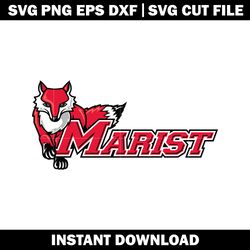 Marist Red Foxes Logos Svg, Ncaa png, Logo Sport svg, logo shirt svg, digital file svg, Instant download.