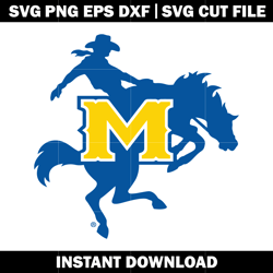 McNeese State University Logos Svg, Ncaa png, Logo Sport svg, logo shirt svg, digital file svg, Instant download.