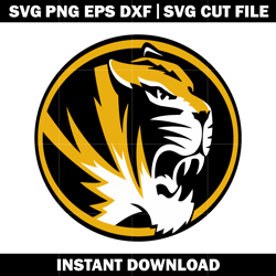 Missouri Tigers Logo Svg, Ncaa png, Logo Sport svg, logo shirt svg, digital file svg, Instant download.