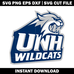 University New Hampshire logo svg, Ncaa png, Logo Sport svg, logo shirt svg, digital file svg, Instant download.