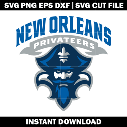 Of New Orleans University svg, Ncaa png, Logo Sport svg, logo shirt svg, digital file svg, Instant download.