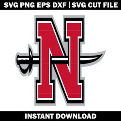 Nicholls State University svg, Ncaa png, Logo Sport svg, logo shirt svg, digital file svg, Instant download.