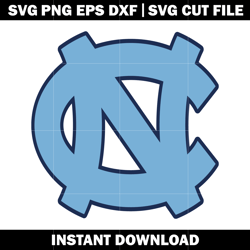 North Carolina Tar Heels svg, Ncaa png, Logo Sport svg, logo shirt svg, digital file svg, Instant download.