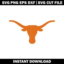 Texas Longhorns logo svg, Ncaa png, Logo Sport svg, logo shirt svg, digital file svg, Instant download.