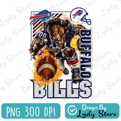 Buffalo Bills Mascot Png, Nfl Png, American Football PNG, Football Mascot, Sublimation