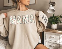 Mom Birthday Hoodie - New Mom Sweater - Mother's Day Sweatshirt - New Mom Gift - Personalized Mama Sweatshirt With Kid N