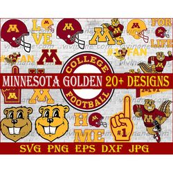 Bundle 21 Files Minnesota Golden Gophers Football Team SVG, Minnesota Golden Gophers svg, N C A A Teams svg, N C A A Svg