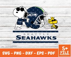 Seattle Seahawks Snoopy Nfl Svg , Snoopy NfL Svg, Team Nfl Svg 30