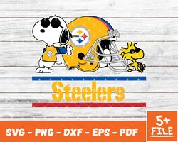 Pittsburgh Steelers Snoopy Nfl Svg , Snoopy NfL Svg, Team Nfl Svg 28