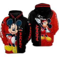 Mickey 3D Hoodie For Men For Women All Over Printed Hoodie