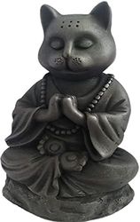JB Exports Buddha Cat Statue in Meditating Pose for Zen Kitty