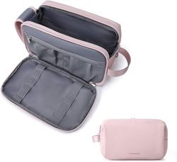 Toiletry Bag for Men, Travel Toiletry Organizer Dopp Kit Water-resistant Shaving Bag