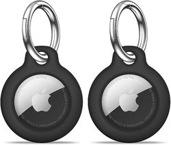 2 Pack Airtag Holder Air Tag Case with Keychain