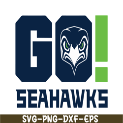 Go Seattle Seahawks PNG DXF, Football Team PNG, NFL Lovers PNG NFL230112345