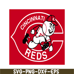 Cincinnati Reds The Red Player SVG PNG DXF EPS AI, Major League Baseball SVG, MLB Lovers SVG MLB01122320