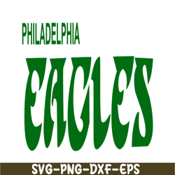 Philadelphia Eagles PNG DXF EPS, Football Team PNG, NFL Lovers PNG NFL230112337