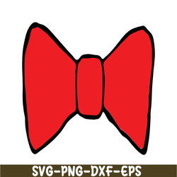 The Red Bow SVG, Dr Seuss SVG, Cat In The Hat SVG DS205122395