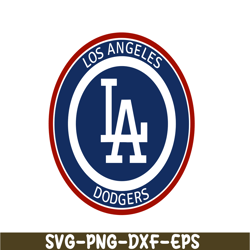 The Logo Of Los Angeles Dodgers SVG, Major League Baseball SVG, MLB Lovers SVG MLB011223128