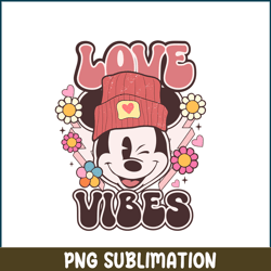 Love Vibes Mickey PNG