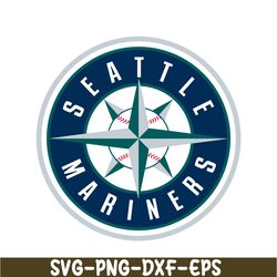Seattle Mariners Logo SVG, Major League Baseball SVG, Baseball SVG MLB2041223111