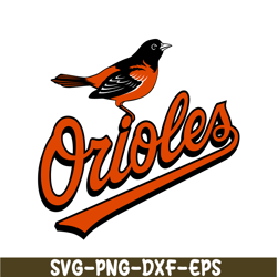 Baltimore Orioles Orange Logo SVG PNG DXF EPS AI, Major League Baseball SVG, MLB Lovers SVG MLB30112327