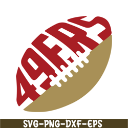 Red And Yellow San Francisco 49ers PNG DXF EPS, Football Team PNG, NFL Lovers PNG NFL2291123198