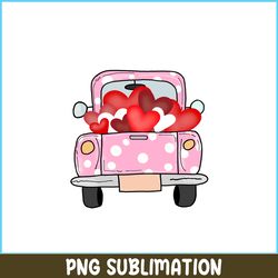 Truck With Hearts PNG, Sweet Valentine PNG, Valentine Holidays PNG