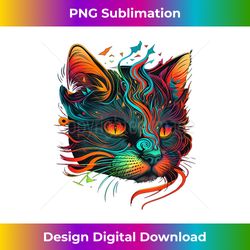 astronaut cat space cat galaxy kitten - bohemian sublimation digital download - elevate your style with intricate details