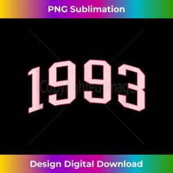 1993 Women Pink Tank Top - Futuristic PNG Sublimation File - Infuse Everyday with a Celebratory Spirit