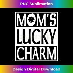 Kids St Patricks Day Boys Girls Moms Lucky Charm - Sleek Sublimation PNG Download - Enhance Your Art with a Dash of Spice
