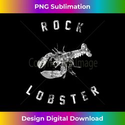 Rock Lobster Tank Top - Contemporary PNG Sublimation Design - Crafted for Sublimation Excellence