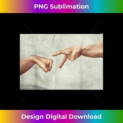 Creation of Adam Michelangelo Art Game Rock Paper Scissors - Timeless PNG Sublimation Download - Striking & Memorable Impressions