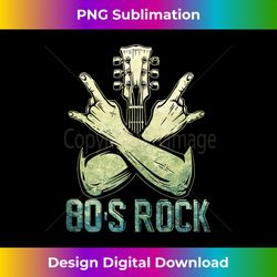 vintage retro 80's rock band - guitar player musician gifts tank top - sophisticated png sublimation file - spark your artistic genius