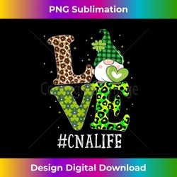 CNA Certified Nursing Assistant Love St Patricks Day Gnome - Chic Sublimation Digital Download - Ideal for Imaginative Endeavors