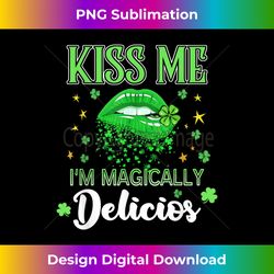 Kiss me I'm magically delicious St Patrick's Day - Bohemian Sublimation Digital Download - Channel Your Creative Rebel