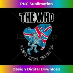 The Who Official Long Live Rock 79 Long Sleeve - Bohemian Sublimation Digital Download - Striking & Memorable Impressions